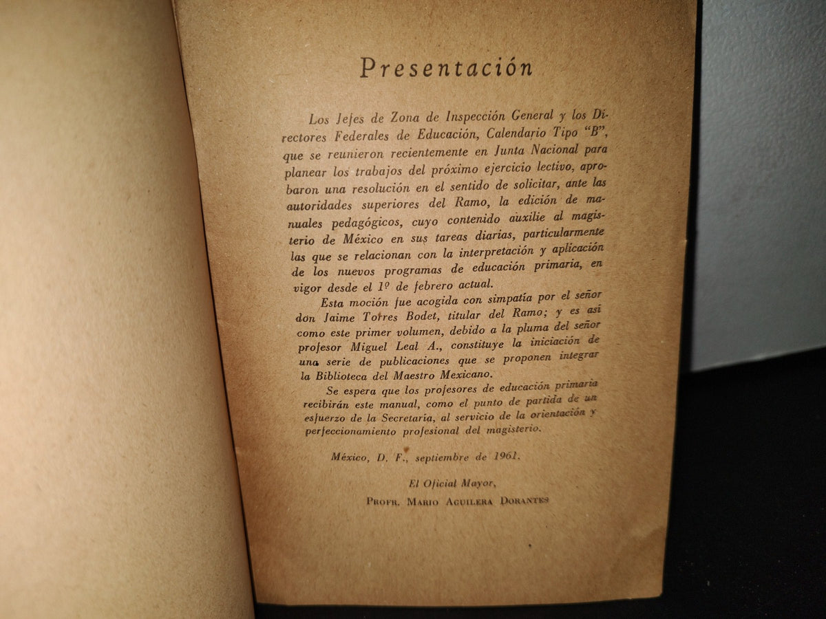 54- Los Nuevos Programas De Educación Primaria - Secretaría De Educación Pública - 1961
