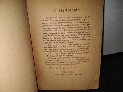 54- Los Nuevos Programas De Educación Primaria - Secretaría De Educación Pública - 1961