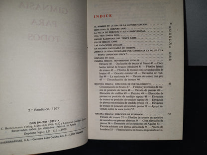 68- Gimnasia Para Todos - Otto Neumann - 1977