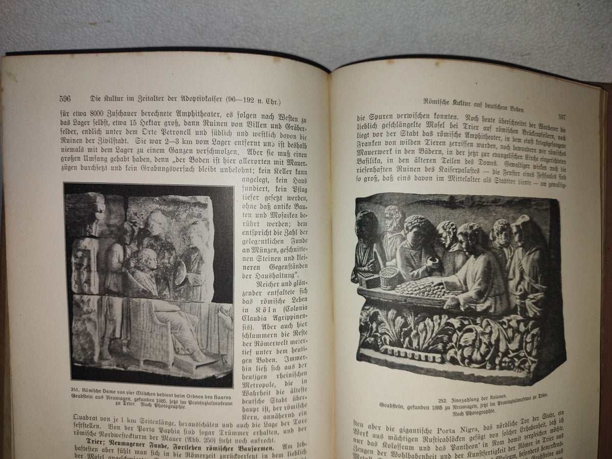 128- Alemán. Roma. Rom. Geschichte Des Römischen Volkes Un Seiner Kultur - Wägner/Schmidt - 1923