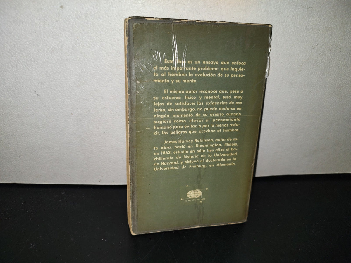 139- La Evolución De La Mente Y Del Pensamiento Humano - James Harvey Robinson - Editorial Limusa-Wiley, Primera Edición 1966
