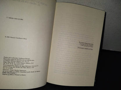 195- El Arma En El Hombre - Horacio Castellanos Moya - Primera Edición 2001