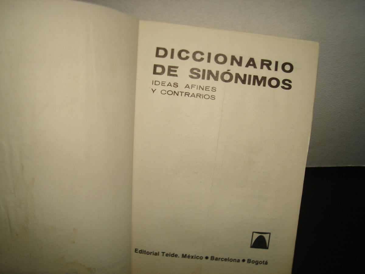 4- Diccionario De Sinónimos Y Contrarios