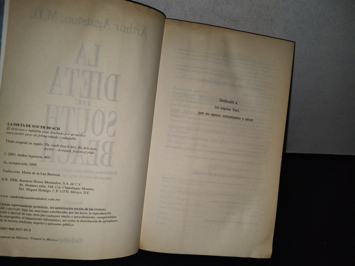 87-2- La Dieta De South Beach - Arthur Agatson