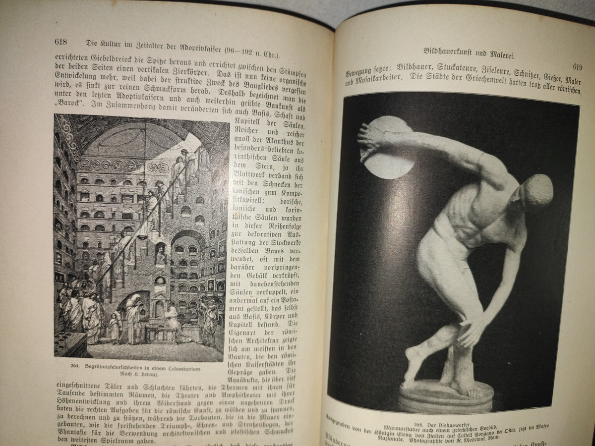 128- Alemán. Roma. Rom. Geschichte Des Römischen Volkes Un Seiner Kultur - Wägner/Schmidt - 1923