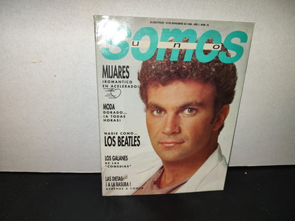 199- Revista Somos Uno. Mijares, The Beatles - Año 1, Núm. 16, Noviembre De 1990