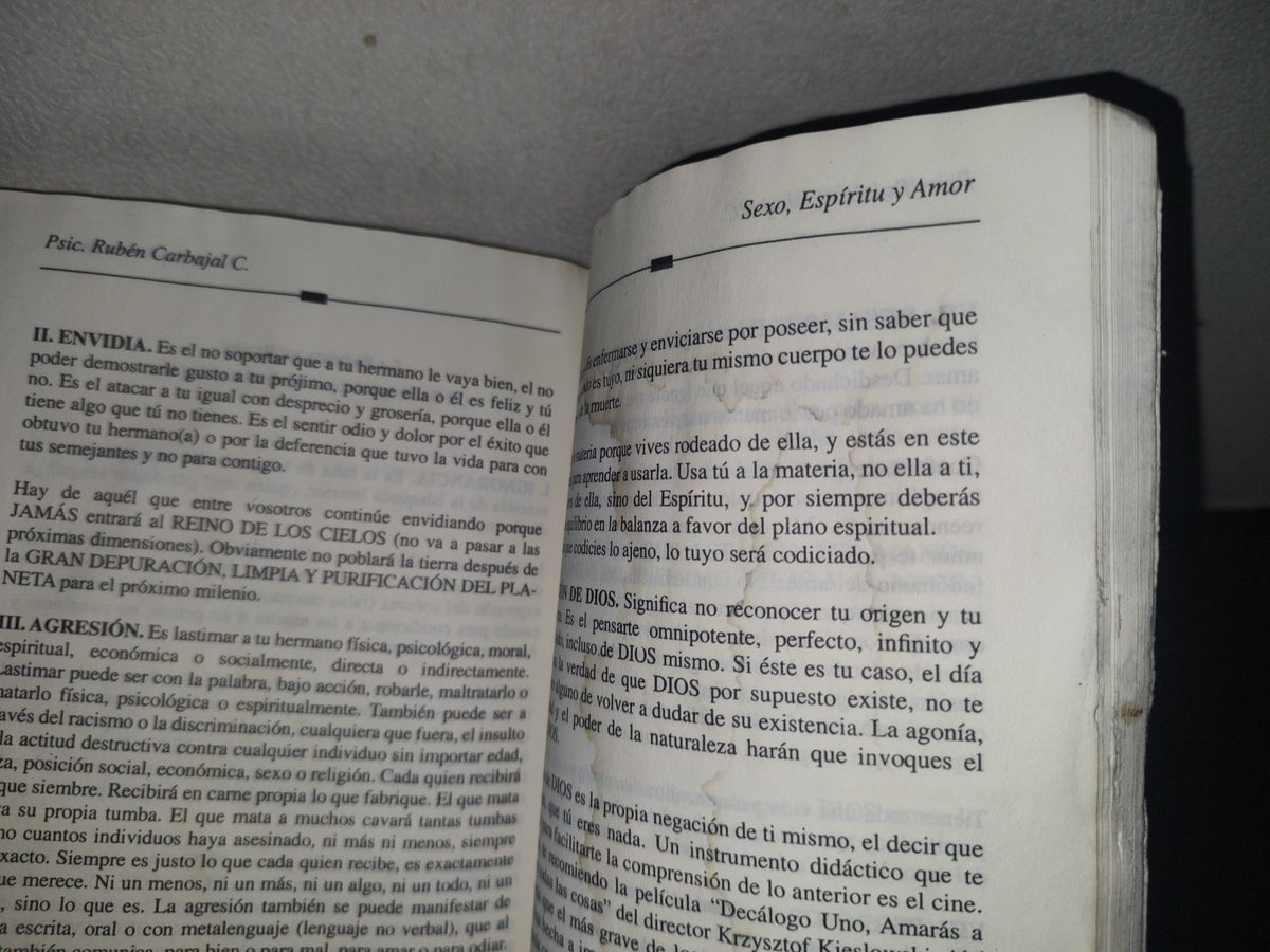 132- Sexo, Espíritu Y Amor - Rubén Carbajal Cervantes - 2001