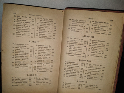 63- Compendio De La Historia Universal - César Cantú - 1888