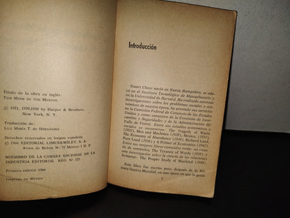139- La Evolución De La Mente Y Del Pensamiento Humano - James Harvey Robinson - Editorial Limusa-Wiley, Primera Edición 1966