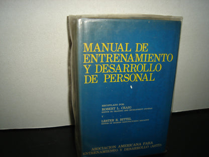 34- Manual De Entrenamiento Y Desarrollo De Personal - Robert L. Craig