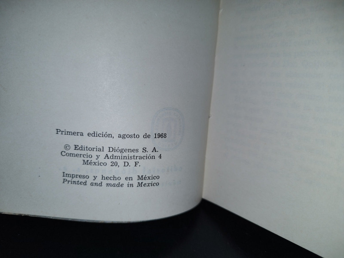 158- Los Hijos Del Polvo - Manuel Farill - Editorial Diógenes - Primera Edición 1968