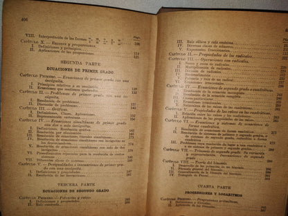 58- Curso De Álgebra - A. Anfosi - 1947