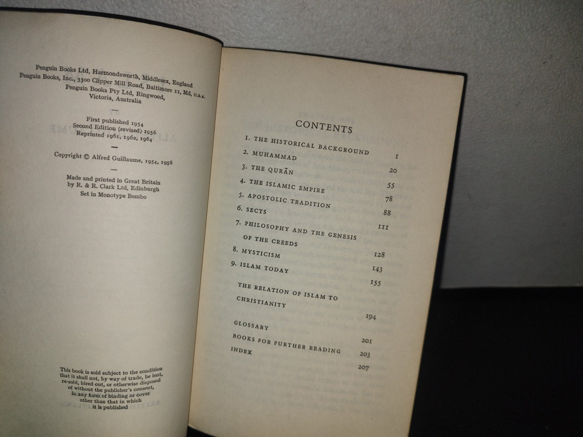 93- Islam - Alfred Guillaume - Penguin Books - 1964