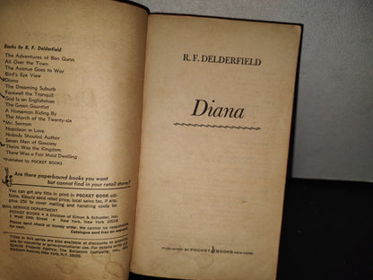 118- Diana - R. F. Delderfield - Pocket Book Edition 1972