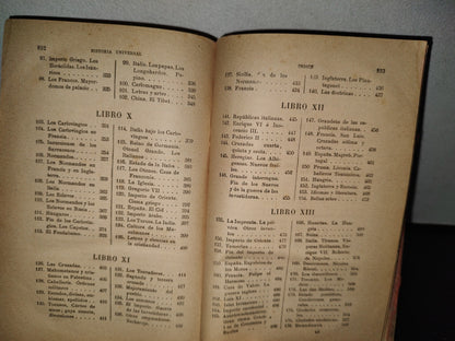 63- Compendio De La Historia Universal - César Cantú - 1888