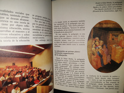 202- La Nueva Pedagogía. Biblioteca Salvat De Grandes Temas - 1975