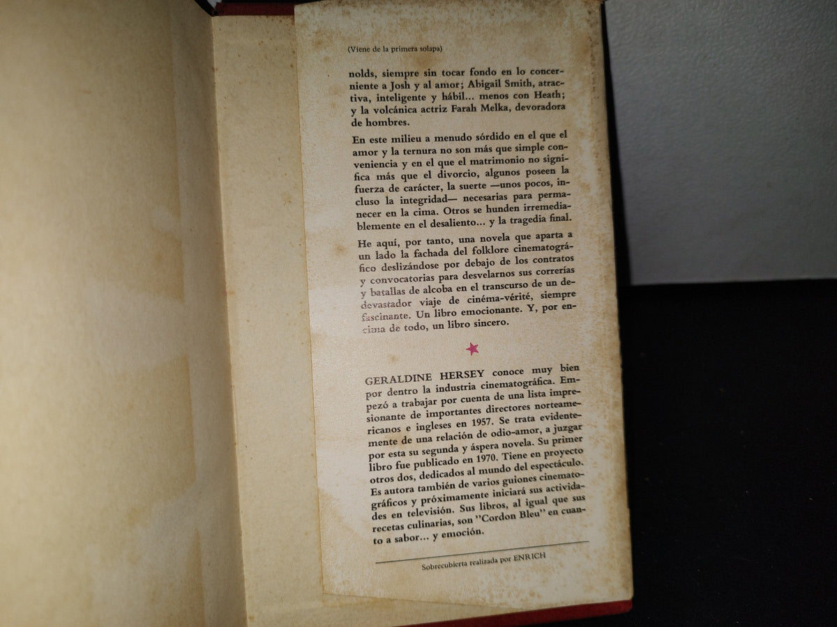 54- Despídete Con Un Beso - Geraldine Hersey. Ediciones Grijalbo, Primera Edición 1972
