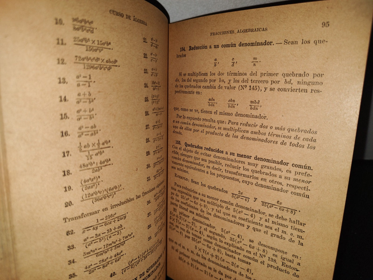 58- Curso De Álgebra - A. Anfosi - 1947