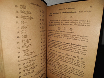58- Curso De Álgebra - A. Anfosi - 1947