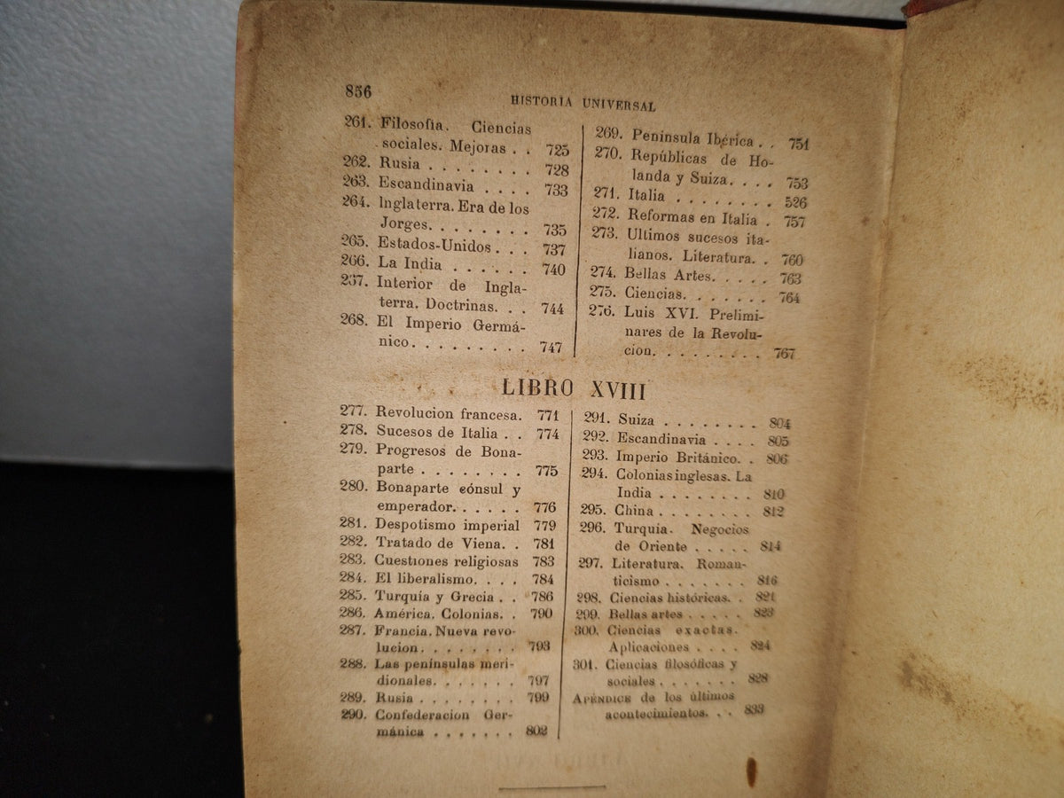 63- Compendio De La Historia Universal - César Cantú - 1888