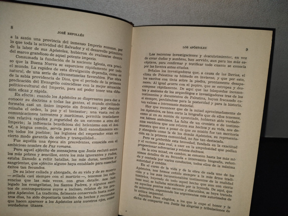 180- Los Apóstoles - José Repollés - Primera Edición - 1962