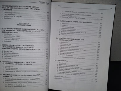 100- Deficiencia Mental. Aspectos Teóricos Y Tratamientos - Celedonio Castanedo - 1999