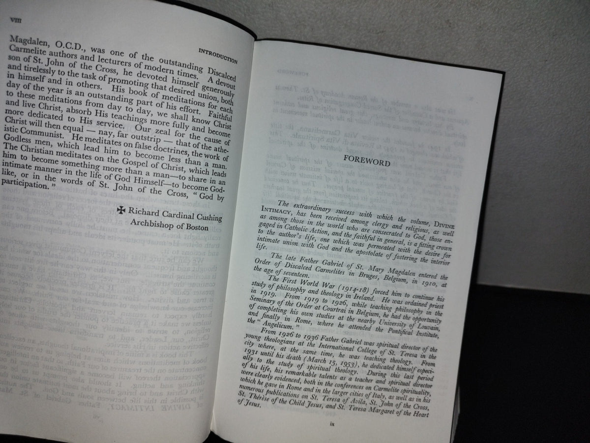 153- Divine Intimacy. Meditations On The Interior Life For Every Day Of The Liturgical Year - Father Gabriel Of St. Mary Magdalen, Tan Books And Publishers, Inc. 1996