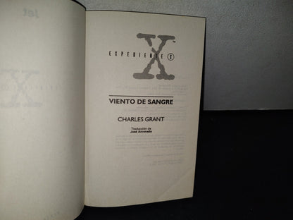 91- Expediente X. Viento De Sangre - Charles Grant - 1996