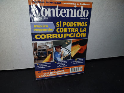 166- Revista Contenido. El Médico Mexicano Que Implanta Corazones Biónicos - Fin De Año 2001