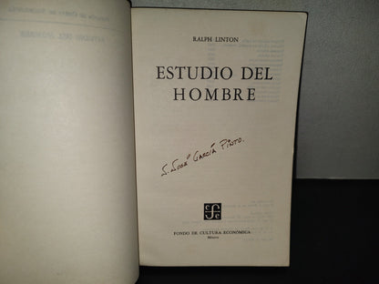 196- Estudio Del Hombre - Ralph Linton - Fondo De Cultura Económica