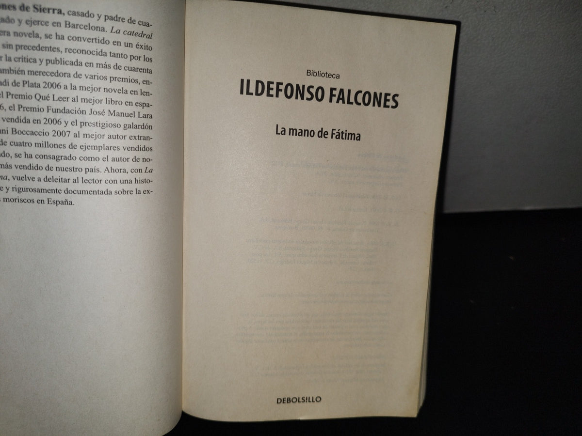 92- La Mano De Fátima - Ildefonso Falcones - 2015 - DEBOLS!LLO