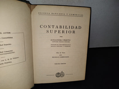 179- Contabilidad Superior - Alejandro Prieto - 1944