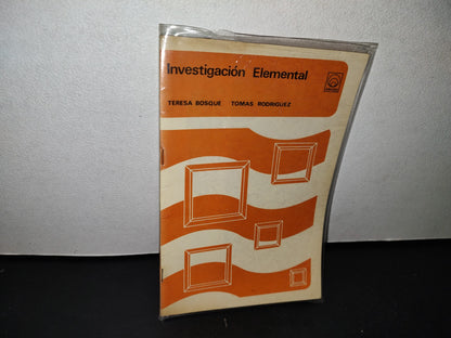 48- Investigación Elemental - Teresa Bosque