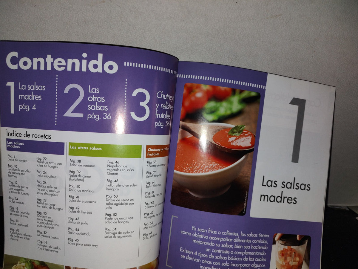 151- Chef De La Casa. Taller De Cocina. Salsas, Chutneys Y Relishes. Editorial Cordillera, 2000'S