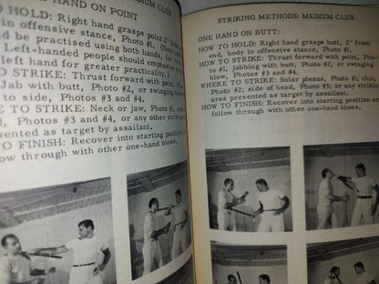 197- Stick Fighting For Self-Defense: Yawara, Aikido, Cane, Police Club, Quarter-Staff By Bruce Tegner - First Edition, January 1966