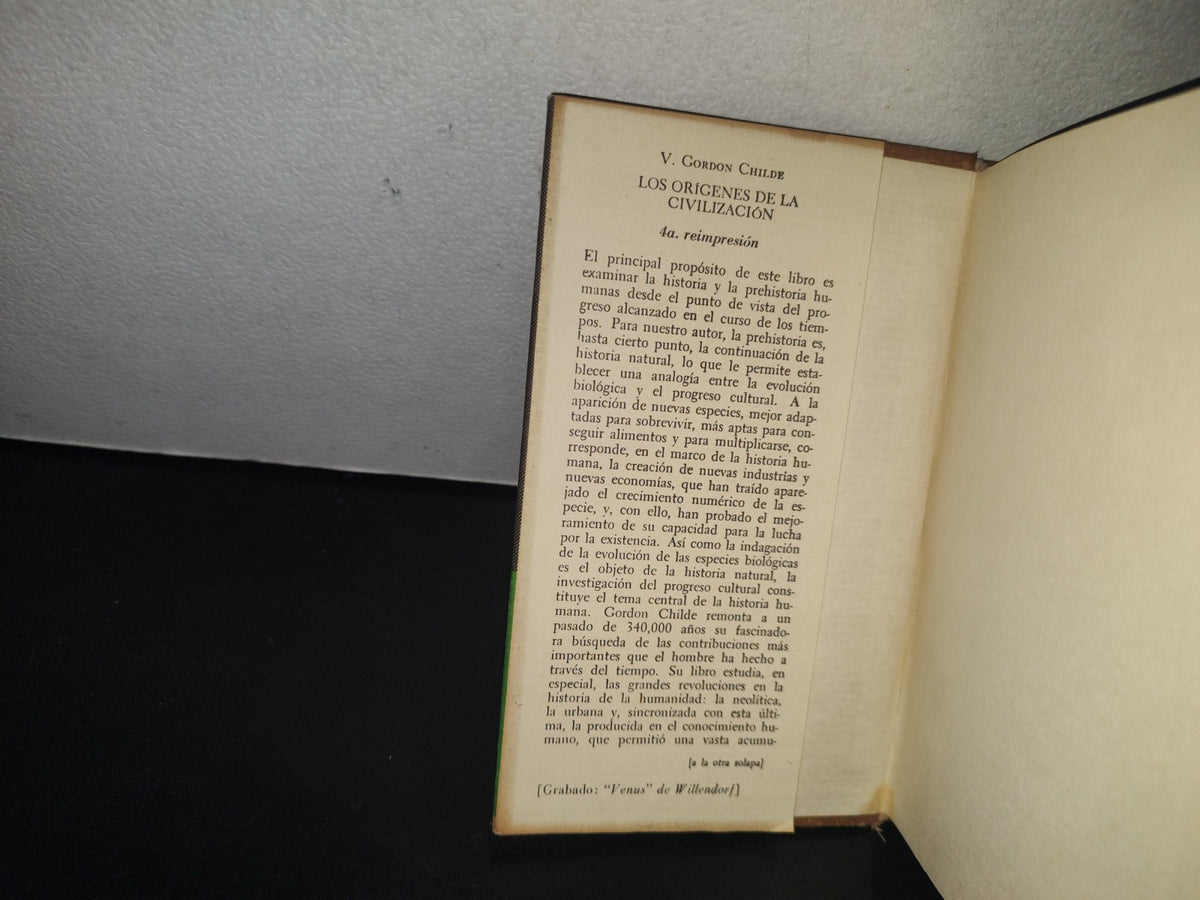 132- Los Orígenes De La Civilización - V. Gordon Childe