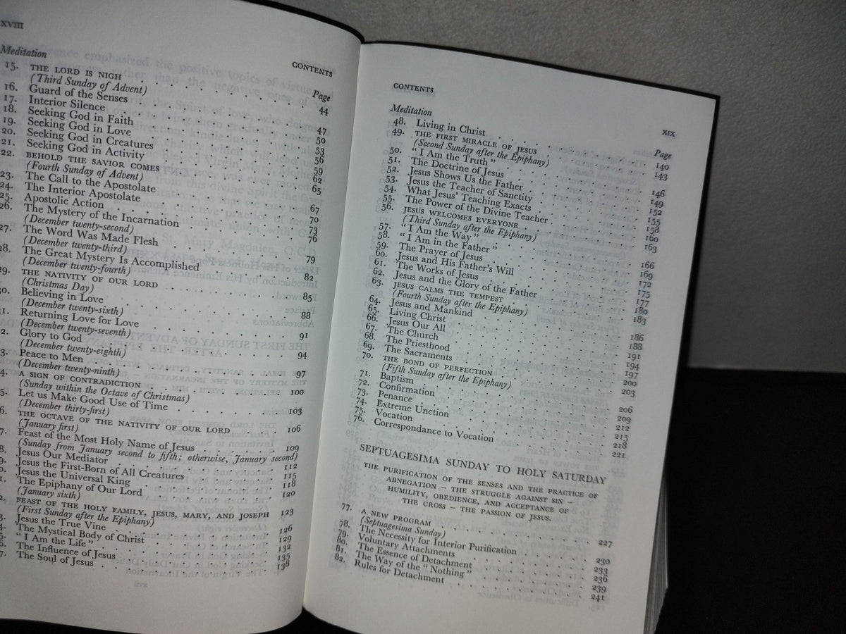 153- Divine Intimacy. Meditations On The Interior Life For Every Day Of The Liturgical Year - Father Gabriel Of St. Mary Magdalen, Tan Books And Publishers, Inc. 1996