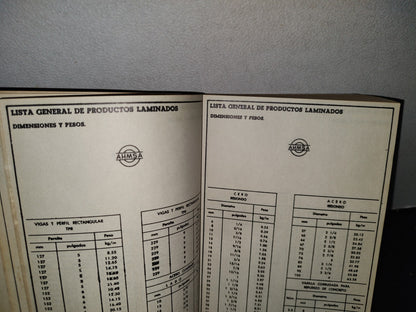 58- Manual Ahmsa. Construcción De Acero. - Altos Hornos De México, S. A. - 1975