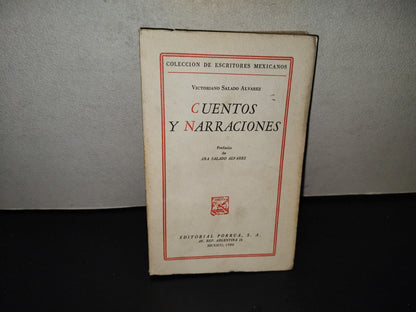 202- Colección De Escritores Mexicanos: Cuentos Y Narraciones - Victoriano Salado Álvarez. Porrúa - 1980