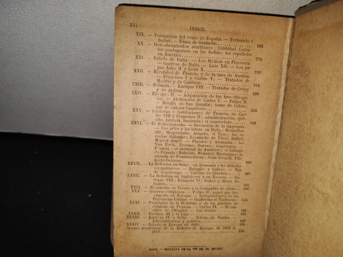 65- Historia De La Edad Media Y Principio De La Moderna - Abate Drioux - 1922