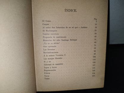 63- Artículos De Costumbres - José Modesto Espinosa - Tipografía Pontificia De B. Herder -1899