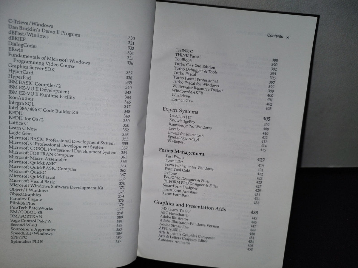 54- The Corporate Software Guide. An Objective Guide To Personal Computer Products For The Informati