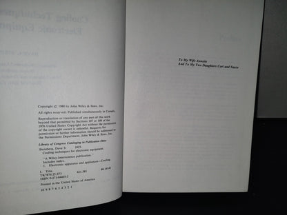 89- Cooling Techniques For Electronic Equipment - Dave S. Steinberg