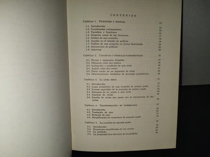 196- Geometría Analítica - Gordon Fuller - Compañía Editorial Continental, 1966