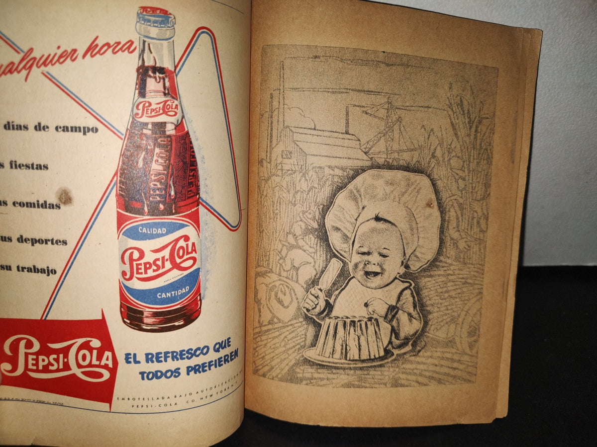 171- Antiguo Libretillo De Repostería Con Publicidad De La Época: Almanaque Dulce 1953