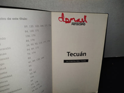 57- Tecuán. La Fiesta Del Tigre - Gilberto Rendón - Edebé, Primera Edición 2015
