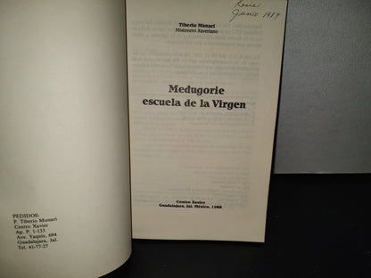 118- Medugorie. Escuela De La Virgen - Tiberio Munari - 1988