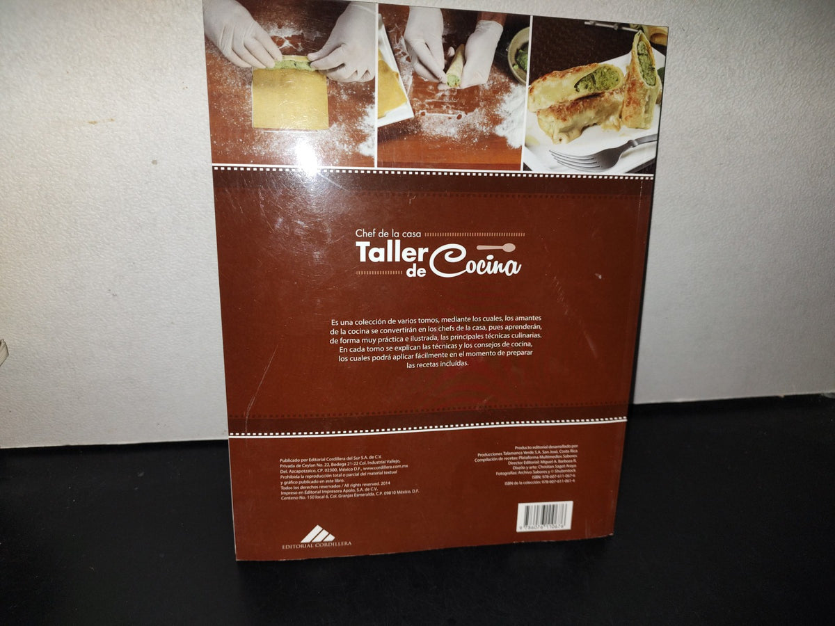 151- Chef De La Casa. Taller De Cocina. Pastas Tradicionales Y Arroces, Editorial Cordillera, 2000'S