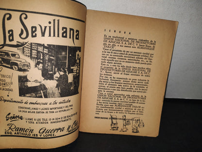 171- Antiguo Libretillo De Repostería Con Publicidad De La Época: Almanaque Dulce 1953