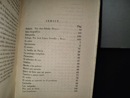 202- Colección De Escritores Mexicanos: Cuentos Y Narraciones - Victoriano Salado Álvarez. Porrúa - 1980